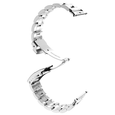 Curea Apple Watch 1/2/3 – 38 mm – Metal – Silver – A355 + Dispozitiv de ajustare CADOU