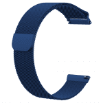 Curea Milanese Fitbit Versa – Oțel inoxidabil – Metalic Blue – F084