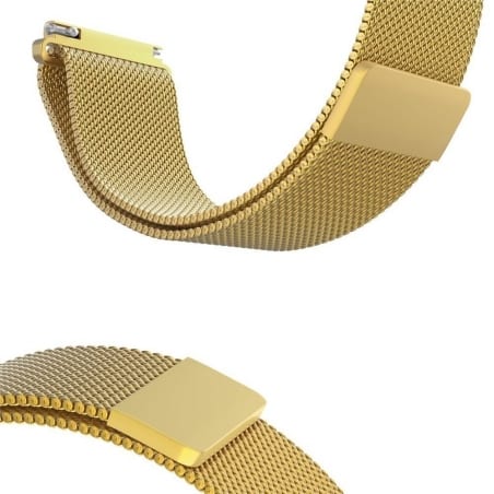 Curea Milanese Huawei Watch GT 2 – 46mm – Oțel inoxidabil – Gold – S869