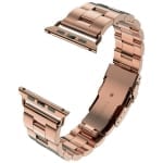 Curea Apple Watch 4/5 – 44 mm – Metal – Rose Gold – A350 + Dispozitiv de ajustare CADOU