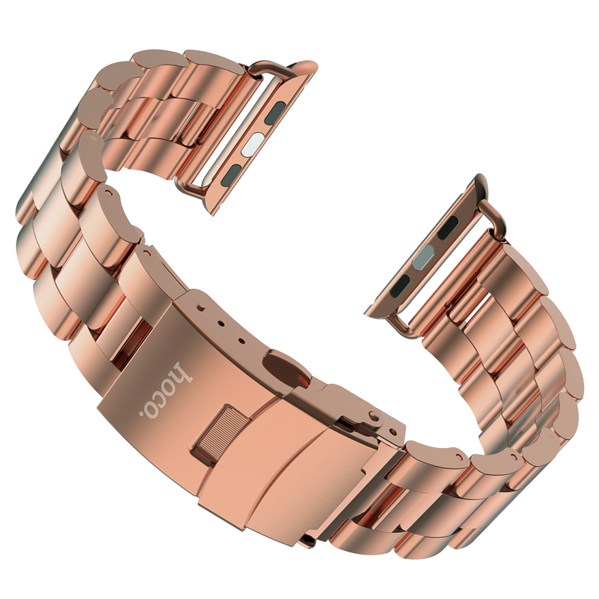 Curea Apple Watch 1/2/3 42 mm / Rose Gold + Dispozitiv de ajustare CADOU