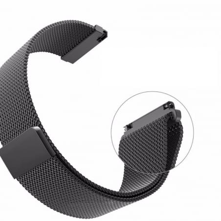 Curea Milanese Huawei Watch GT 2 – 46mm – Oțel inoxidabil – Black – S870