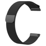Curea Milanese Fitbit Versa – Oțel inoxidabil – L – Black – FB124