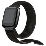 Curea Fitbit Versa – Nylon – Black – FB027