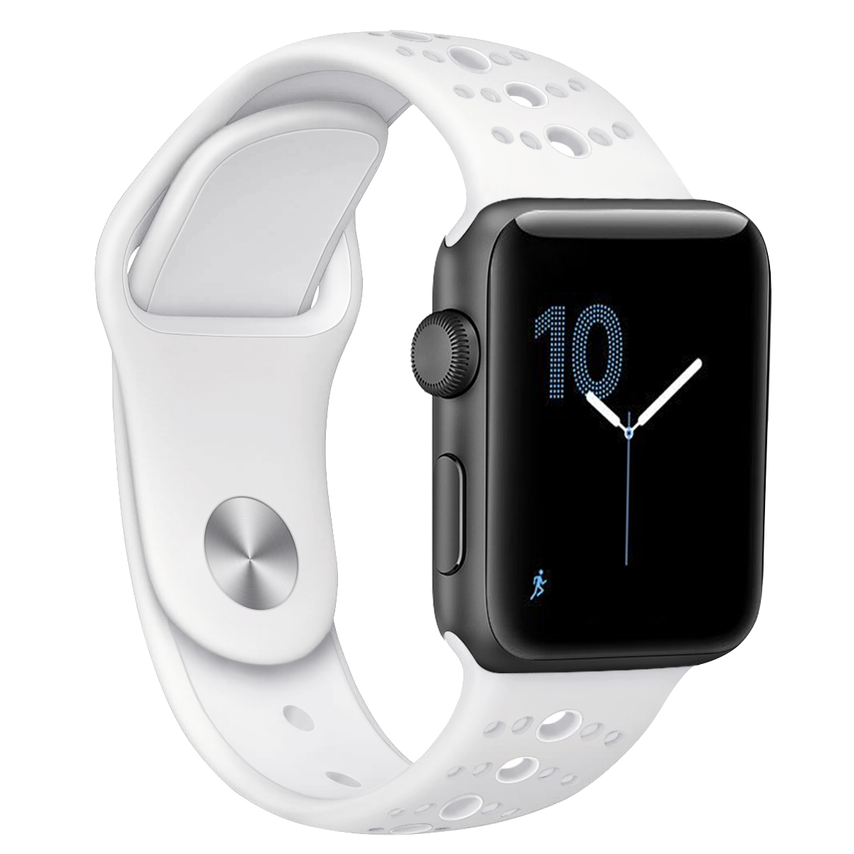 Curea Sport Apple Watch 1/2/3 38 mm / White