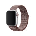 Curea Apple Watch 1/2/3 – 38 mm – Nylon – Rosy Brown – A200