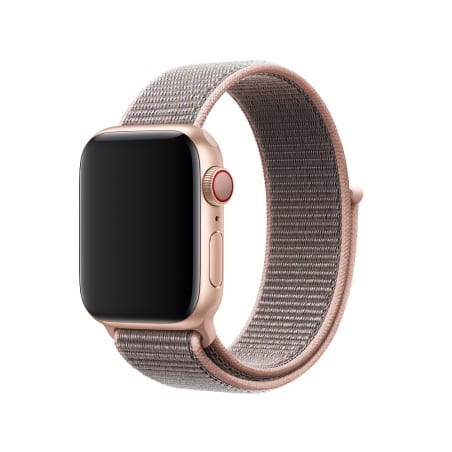 Curea Apple Watch 4/5 – 44 mm – Nylon – Pink Sand – A244
