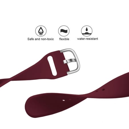 Curea Fitbit Versa – Silicon – L – Dark Magenta – FB014