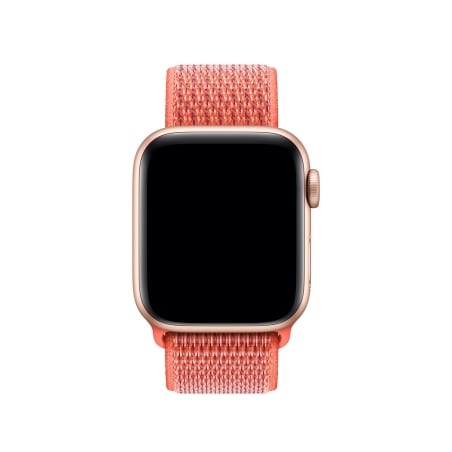 Curea Apple Watch 4/5 – 44 mm – Nylon – Dark Coral – A242