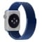 Curea Milanese Apple Watch 4/5 – 40 mm – Oțel inoxidabil – Metalic Blue – A344