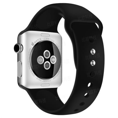 Curea Apple Watch 4/5 – 40 mm – Silicon – Black – A285