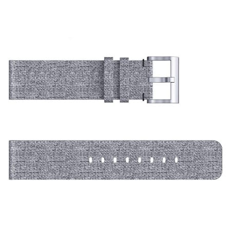 Curea Canvas Fitbit Versa – Material Textil – Gray – FB080