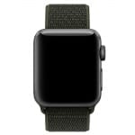 Curea Apple Watch 1/2/3- 38 mm – Nylon – Dark Kaki – A206