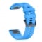 Curea Garmin Fenix 5X – 26mm – Silicon – Blue – G126