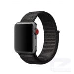 Curea Apple Watch 4/5 – 40 mm – Nylon – Royal Black – A221