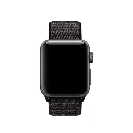 Curea Apple Watch 4/5 – 44 mm – Nylon – Black – A265