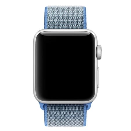 Curea Apple Watch 4/5 – 44 mm – Nylon – Dark Powder Blue – A258