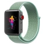 Curea Apple Watch 4/5 – 44 mm – Nylon – Medium Turcoaz – A275