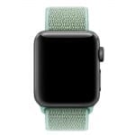 Curea Apple Watch 1/2/3 – 38 mm – Nylon – Medium Aquamarine – A209