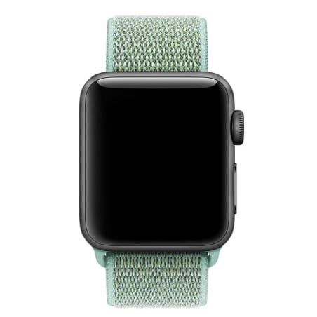 Curea Apple Watch 1/2/3 – 42 mm – Nylon – Medium Turcoaz – A275