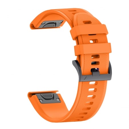 Curea Garmin Fenix 5X – 26mm – Silicon – Orange – G122