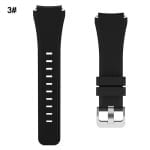 Curea Samsung Watch 3 – 22 mm – Silicon – Black – S804