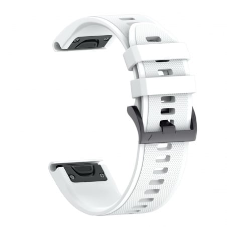 Curea Garmin Fenix 5X – 26mm – Silicon – White – G115
