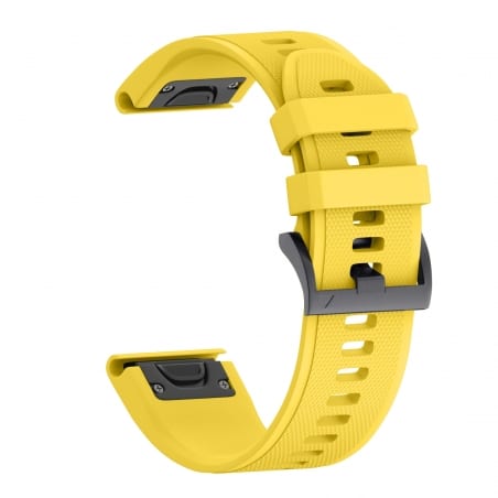 Curea Garmin Fenix 5X – 26mm – Silicon – Yellow – G113