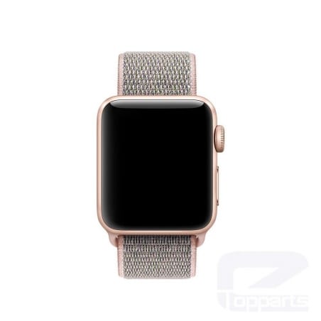 Curea Apple Watch 1/2/3 – 38 mm – Nylon – Powder Pink – A233