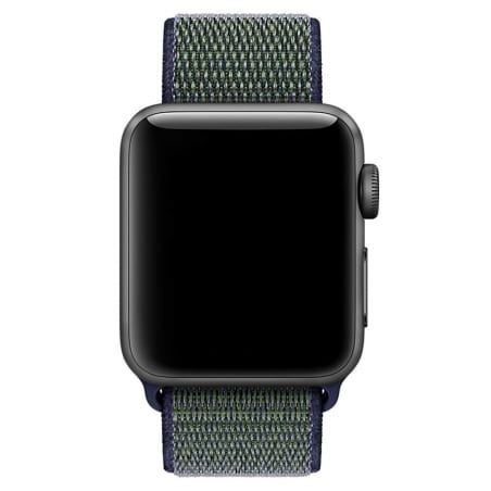 Curea Apple Watch 4/5 – 44 mm – Nylon – Green Navy – A250