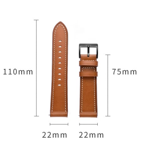 Curea Samsung Watch 3 – 22 mm – Piele – Black – S949