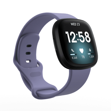 Curea Fitbit Sense – Silicon – L – Purple – FB148