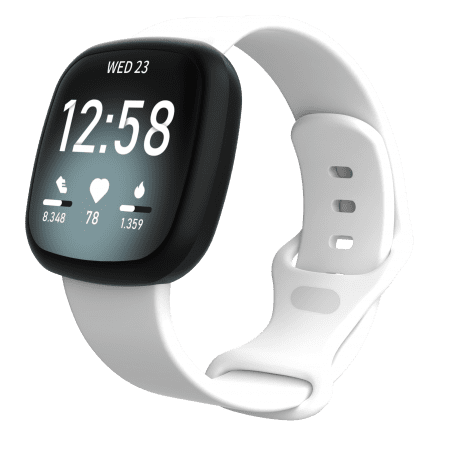 Curea Fitbit Versa 3 – Silicon – S – White – FB136