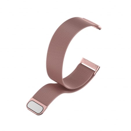 Curea Milanese Fitbit Sense – Oțel inoxidabil – Rose Pink – FB152