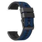 Curea Huawei Watch 3 – Silicon – Dark Bleu – Black – H0128
