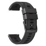 Curea Huawei Watch 3 – Silicon – Carbon – Black – H0129