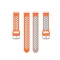 Curea Fitbit Sense – Silicon – Orange – Gray – FB181