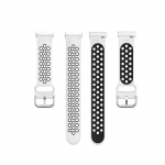 Curea Fitbit Versa 3 – Silicon – White – Black – FB177