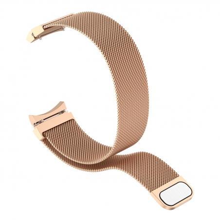 Curea Samsung Watch 5 44 mm – 20 mm – Milanese – Rose Gold – S1049