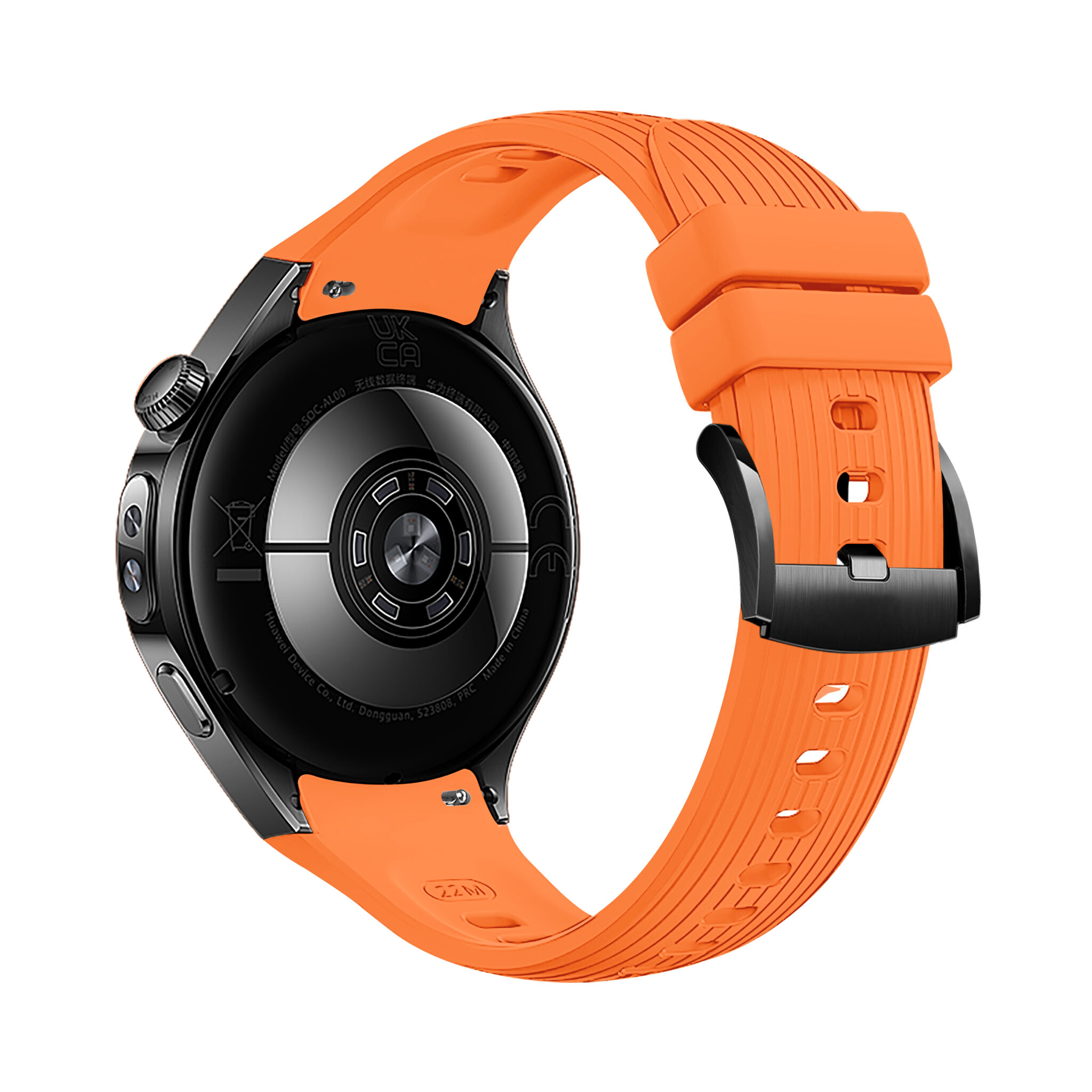 Curea Huawei Watch 5 46 mm / Silicon / Orange