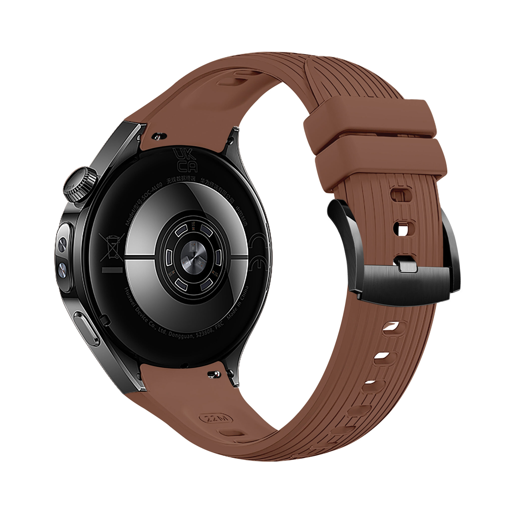 Curea Huawei Watch 5 46 mm / Silicon / Dark Brown