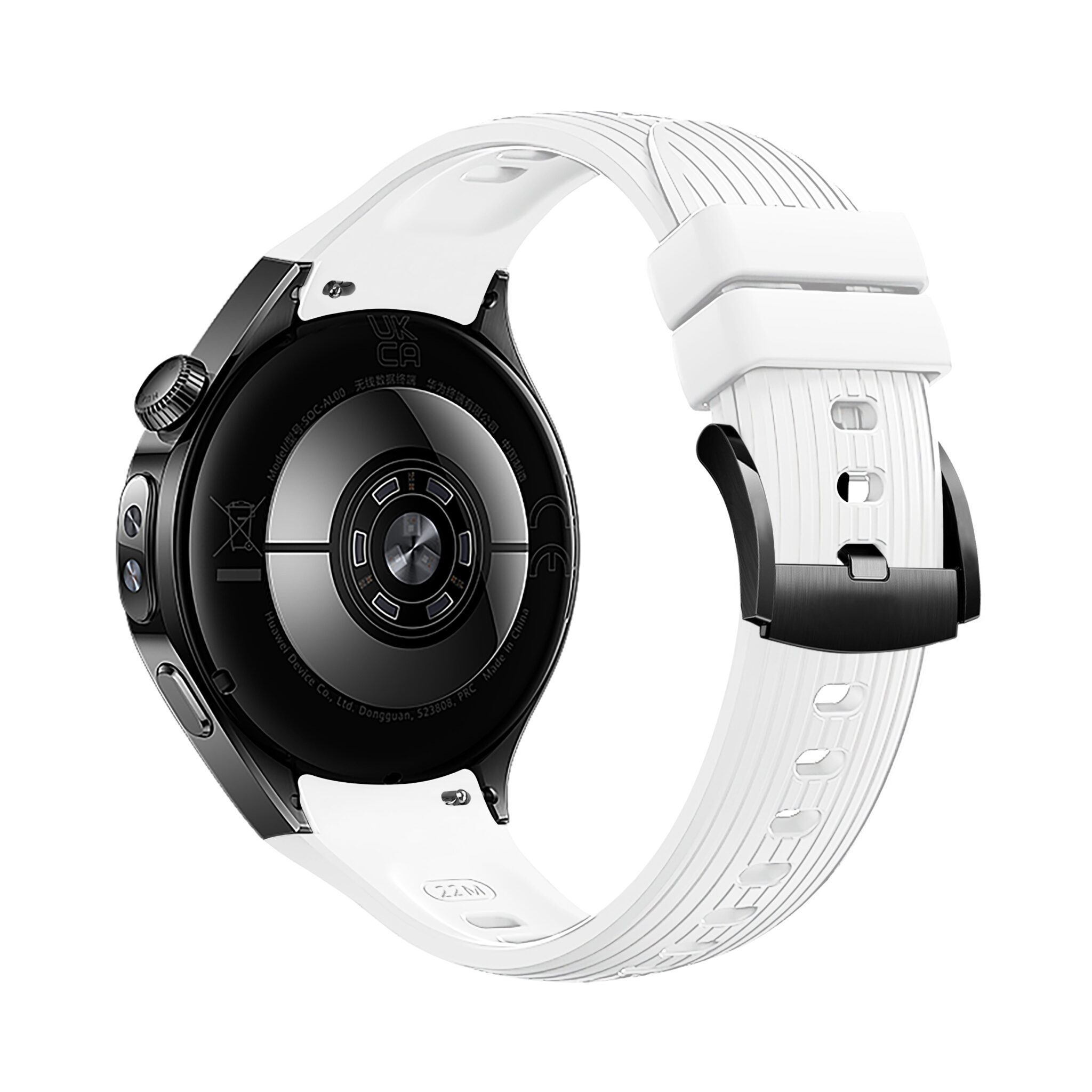 Curea Huawei Watch 5 46 mm / Silicon / White