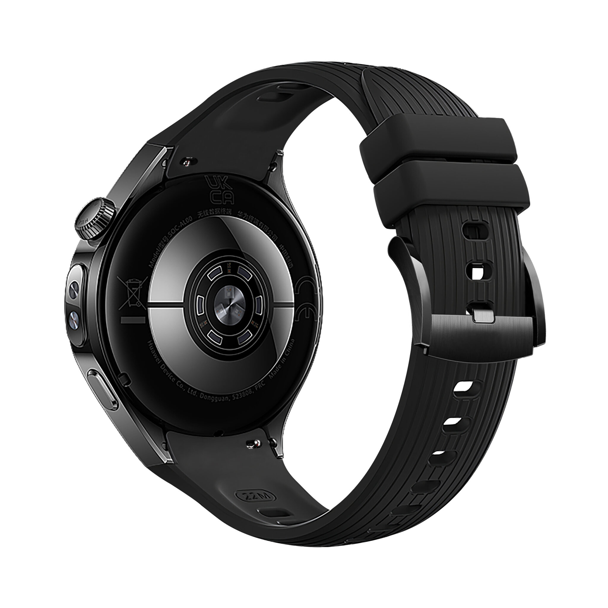 Curea Huawei Watch 5 46 mm / Silicon / Black