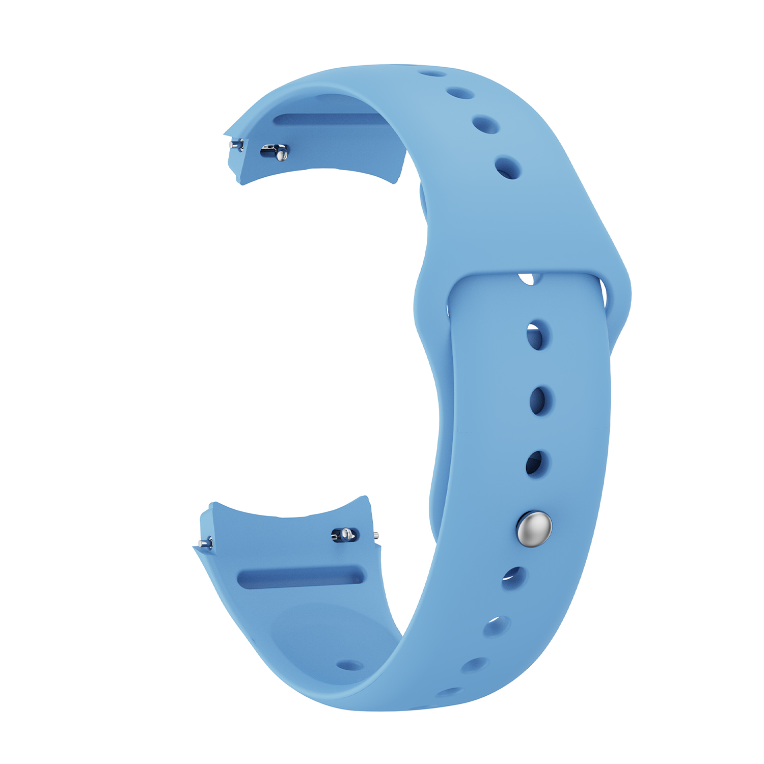 Curea Huawei Watch 5 46 mm / Silicon / Bleu